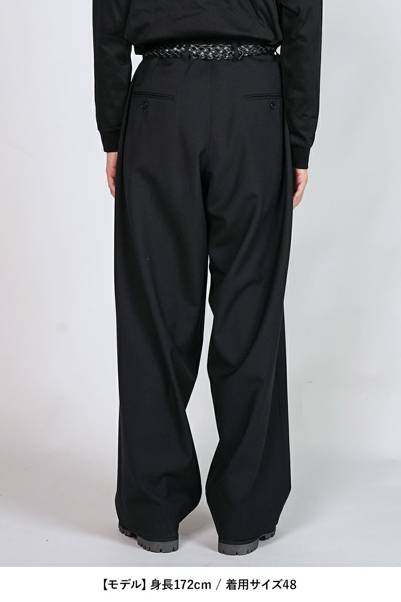Rich I(リッチアイ)3 TUCK TROUSERS 3タックトラウザース Rich I-07-PT-01 -9