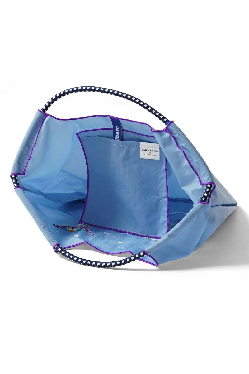 Ball & Chain(ボールアンドチェーン)FLOWER WHALE (M) フラワーホエール クジラ M ショッピングバック トートバッグ 301054 -5