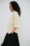 CLANE(クラネ)OVER HALF SLEEVE KNIT TOPS オーバーハーフスリーブニットトップス 18106-2082 -9