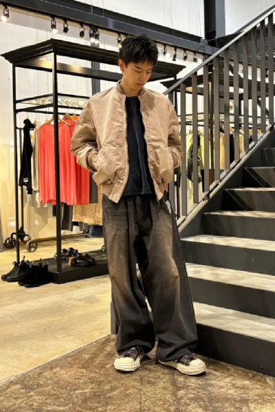 NVRFRGT Terry Double Layer LS T 2 黒 NVRFRGT(ネバーフォー