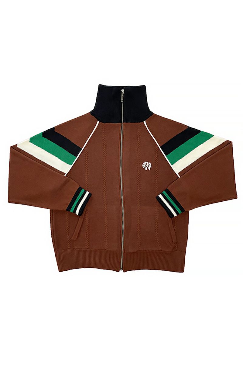 RICE NINE TEN(ライスナインテン)KNITTED TRACK JACKET ニッティングトラックジャケット KN-TRACK