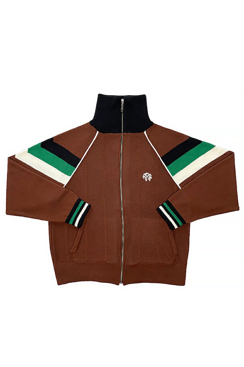 RICE NINE TEN(ライスナインテン)KNITTED TRACK JACKET ニッティングトラックジャケット KN-TRACK -14