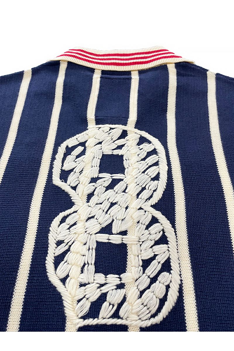 RICE NINE TEN(ライスナインテン)KNITTING LONG SLEEVE SOCCER JERSEY ニッティング長袖サッカージャージー KN-LSOC -22