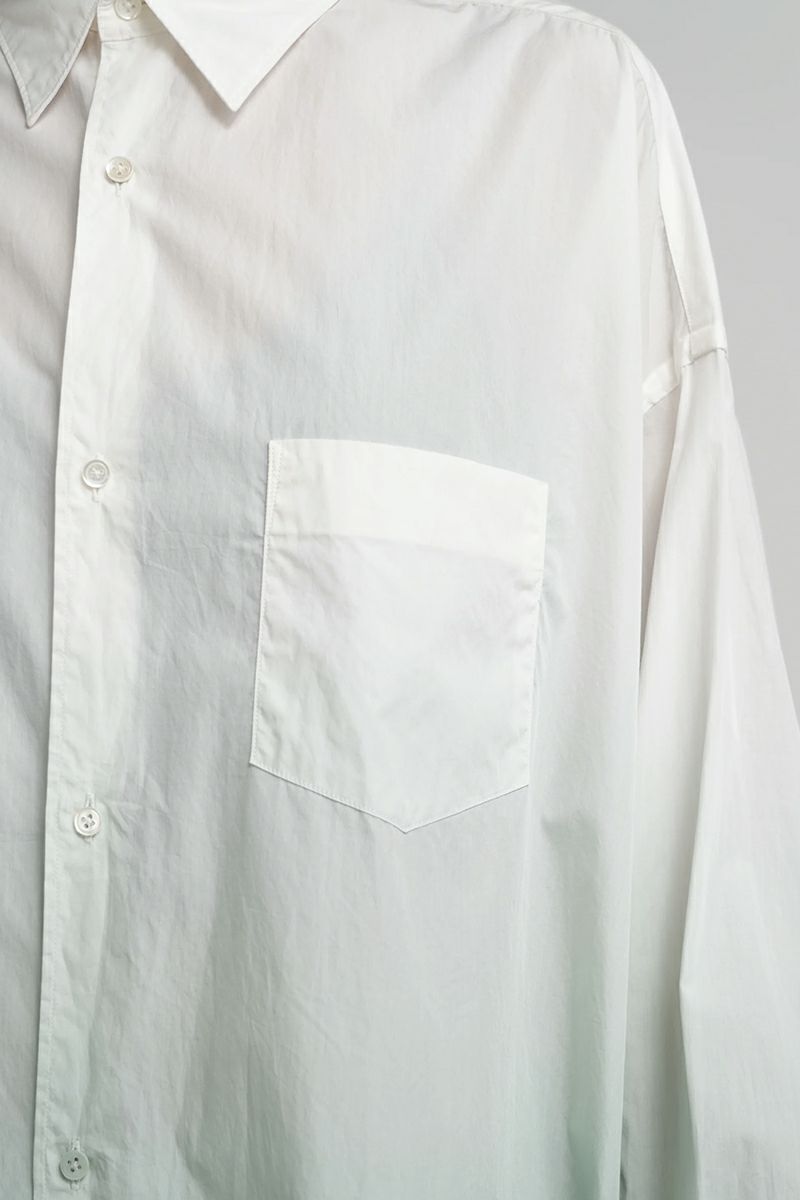 Graphpaper(グラフペーパー)Broad L/S Oversized Regular Collar Shirt ブロードオーバーサイズレギュラーカラー長袖シャツ GU251-50001C -4