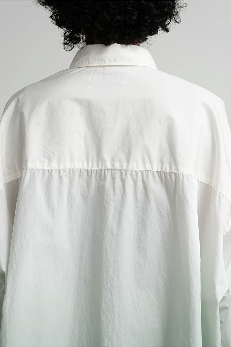 Graphpaper(グラフペーパー)Broad L/S Oversized Regular Collar Shirt ブロードオーバーサイズレギュラーカラー長袖シャツ GU251-50001C -6