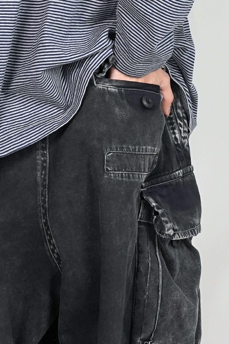 Maison MIHARA YASUHIRO(メゾン ミハラヤスヒロ)REPAIR CARGO TROUSERS リペアカーゴトラウザース A14PT053 -3