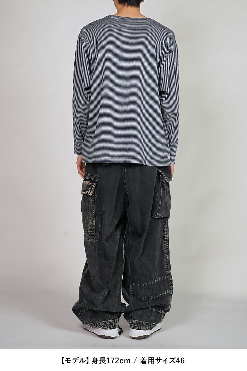 Maison MIHARA YASUHIRO(メゾン ミハラヤスヒロ)REPAIR CARGO TROUSERS リペアカーゴトラウザース A14PT053 -7