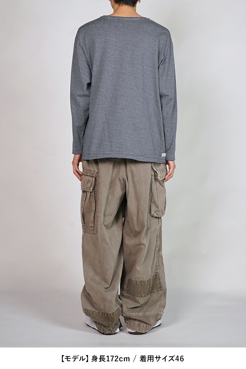Maison MIHARA YASUHIRO(メゾン ミハラヤスヒロ)REPAIR CARGO TROUSERS リペアカーゴトラウザース A14PT053 -9