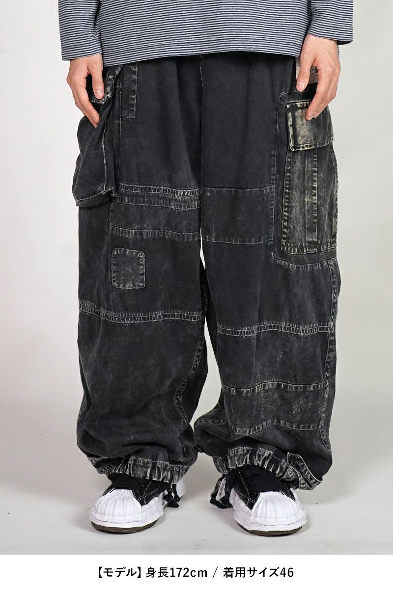 Maison MIHARA YASUHIRO(メゾン ミハラヤスヒロ)REPAIR CARGO TROUSERS リペアカーゴトラウザース A14PT053 -10