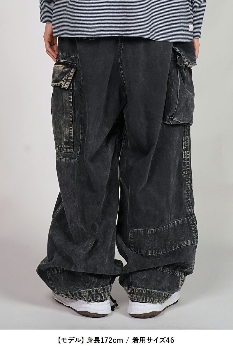 Maison MIHARA YASUHIRO(メゾン ミハラヤスヒロ)REPAIR CARGO TROUSERS リペアカーゴトラウザース A14PT053 -12