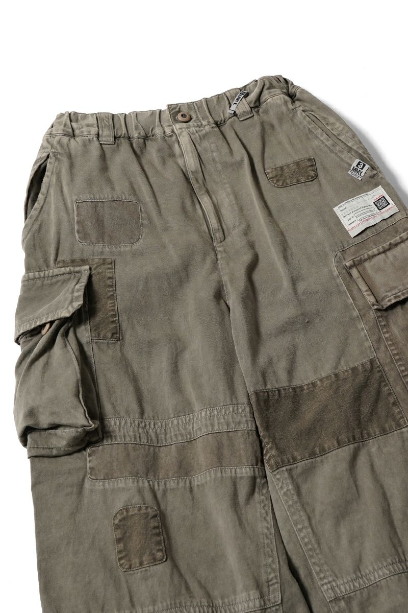 Maison MIHARA YASUHIRO(メゾン ミハラヤスヒロ)REPAIR CARGO TROUSERS リペアカーゴトラウザース A14PT053 -16