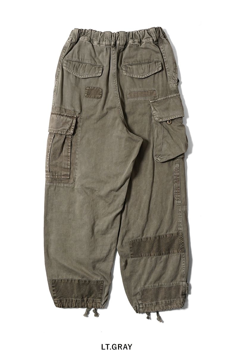 mihara yasuhiro リペア加工パンツ MIHARAYASUHIRO MIHARA YASUHIRO ミハラヤスヒロ REPAIR C/R