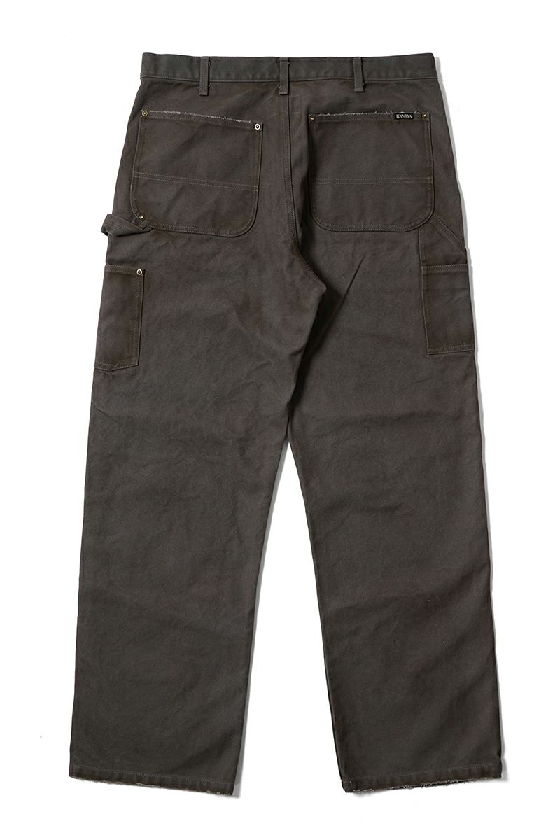 Boro Painter Pants kamiya カミヤ　ペインターパンツ KAMIYA - ボロペインターパンツ - BORO PAINTER PANTS - BLACK