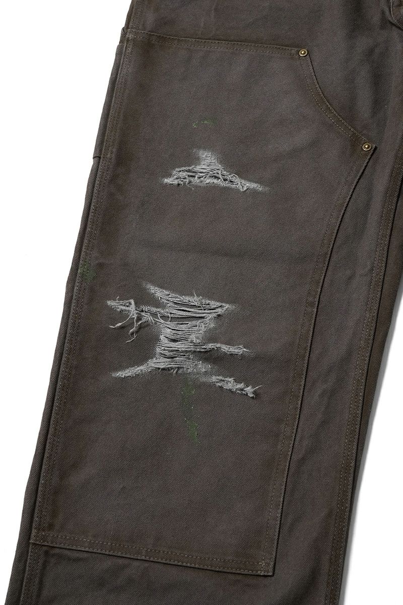 Boro Painter Pants kamiya カミヤ　ペインターパンツ KAMIYA - ボロペインターパンツ - BORO PAINTER PANTS - BLACK