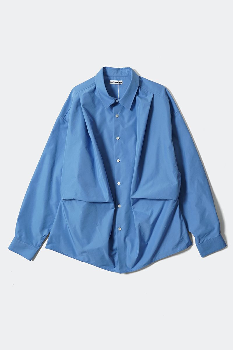 SOFTHYPHEN(ソフトハイフン)TUCKED DETAIL OVERSIZED SHIRT タックディティールオーバーサイズシャツ MGMFB251254 -14