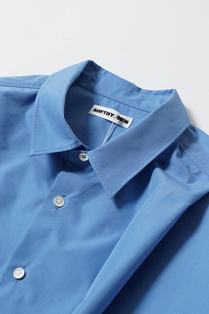 SOFTHYPHEN(ソフトハイフン)TUCKED DETAIL OVERSIZED SHIRT タックディティールオーバーサイズシャツ MGMFB251254 -16