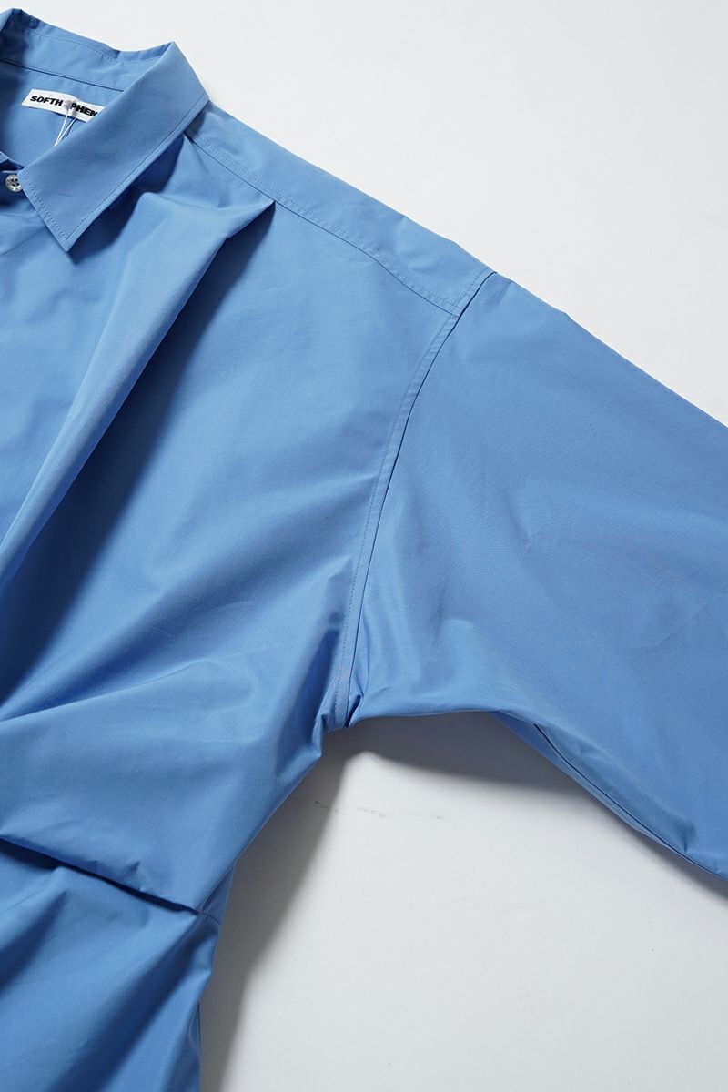 SOFTHYPHEN(ソフトハイフン)TUCKED DETAIL OVERSIZED SHIRT タックディティールオーバーサイズシャツ MGMFB251254 -18