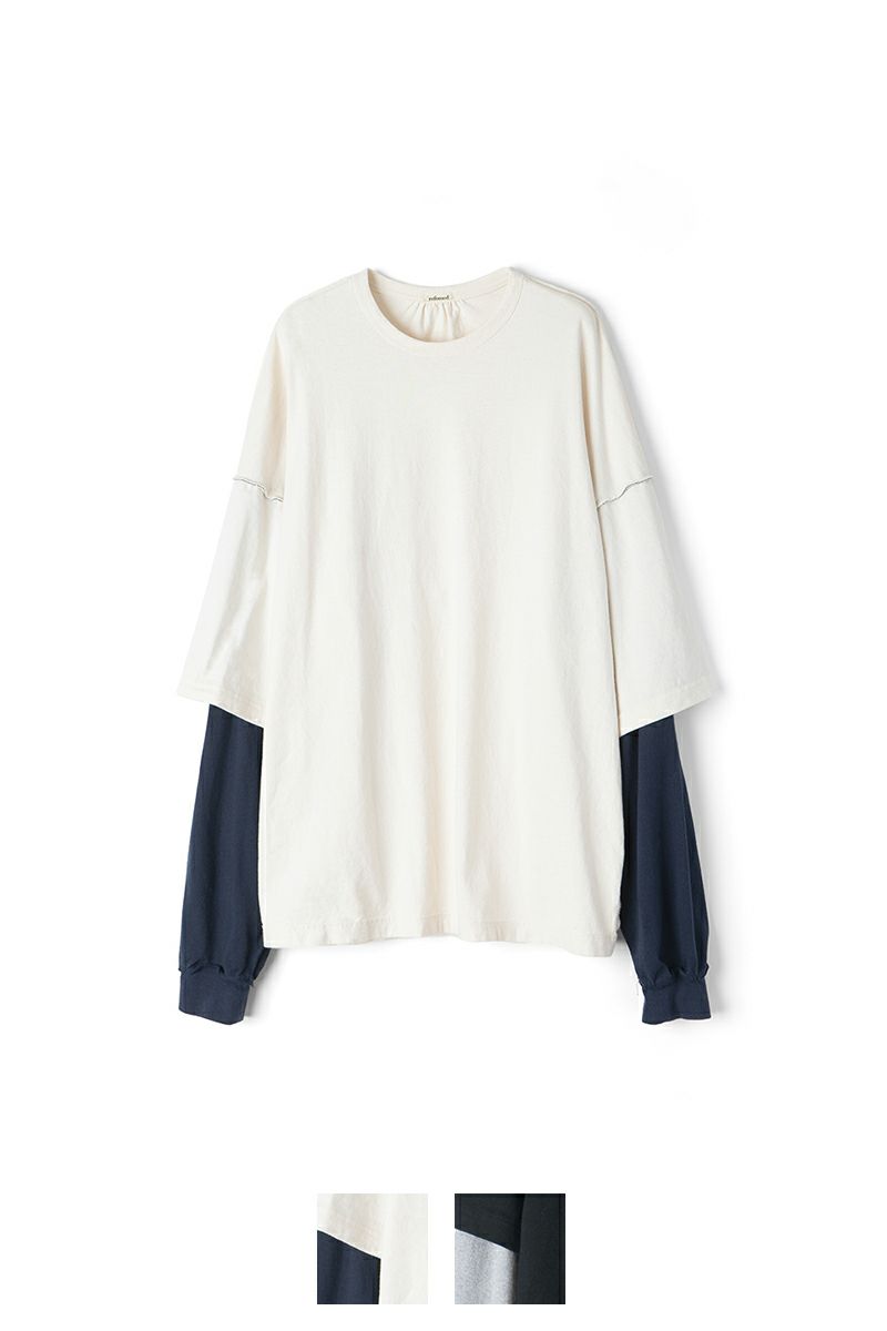 refomed(リフォメッド)REVERSIBLE L/S TEE リバーシブル長袖Tシャツ RECU-034