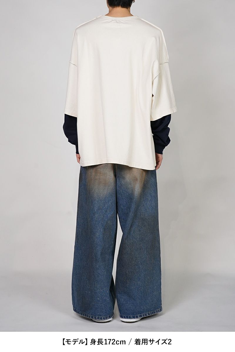 refomed(リフォメッド)REVERSIBLE L/S TEE リバーシブル長袖Tシャツ RECU-034 -7