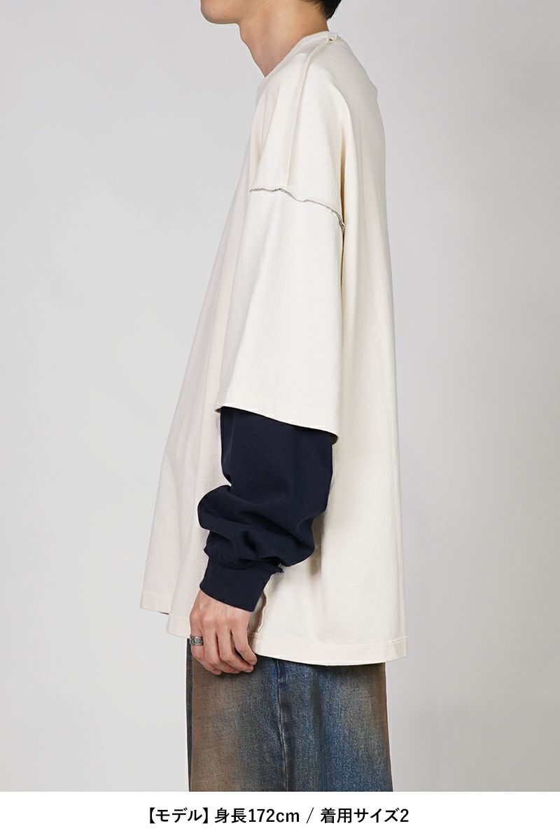 refomed(リフォメッド)REVERSIBLE L/S TEE リバーシブル長袖Tシャツ RECU-034 -9