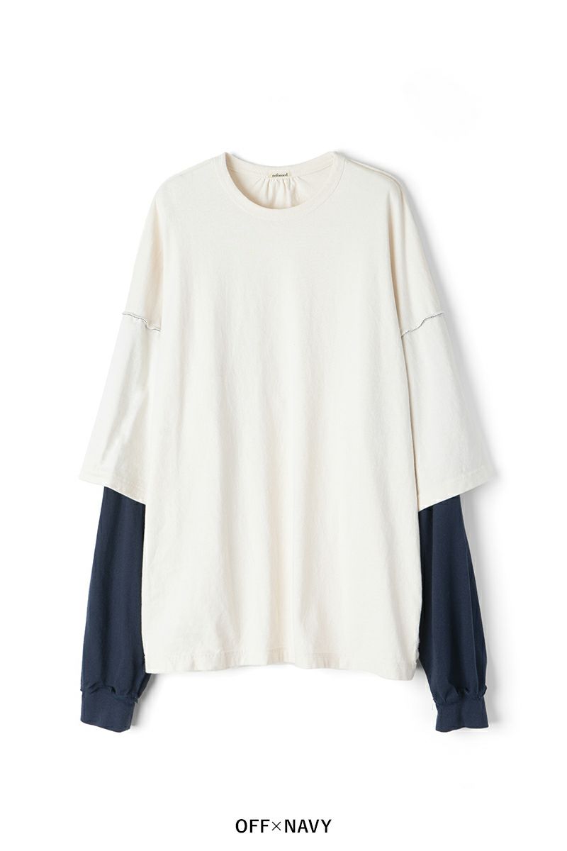 refomed(リフォメッド)REVERSIBLE L/S TEE リバーシブル長袖Tシャツ RECU-034 -14