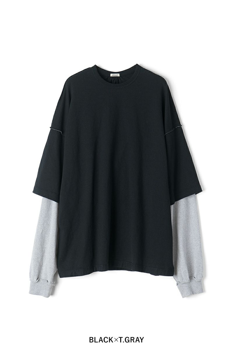 refomed(リフォメッド)REVERSIBLE L/S TEE リバーシブル長袖Tシャツ RECU-034 -16