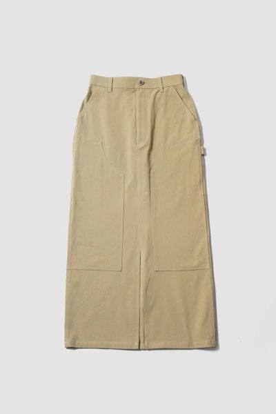 JANE SMITH(ジェーンスミス)COTTON CHINO CLOTH DOUBLE KNEE SKIRT コットンチノクロスダブルに―スカート 25SSK-#705L