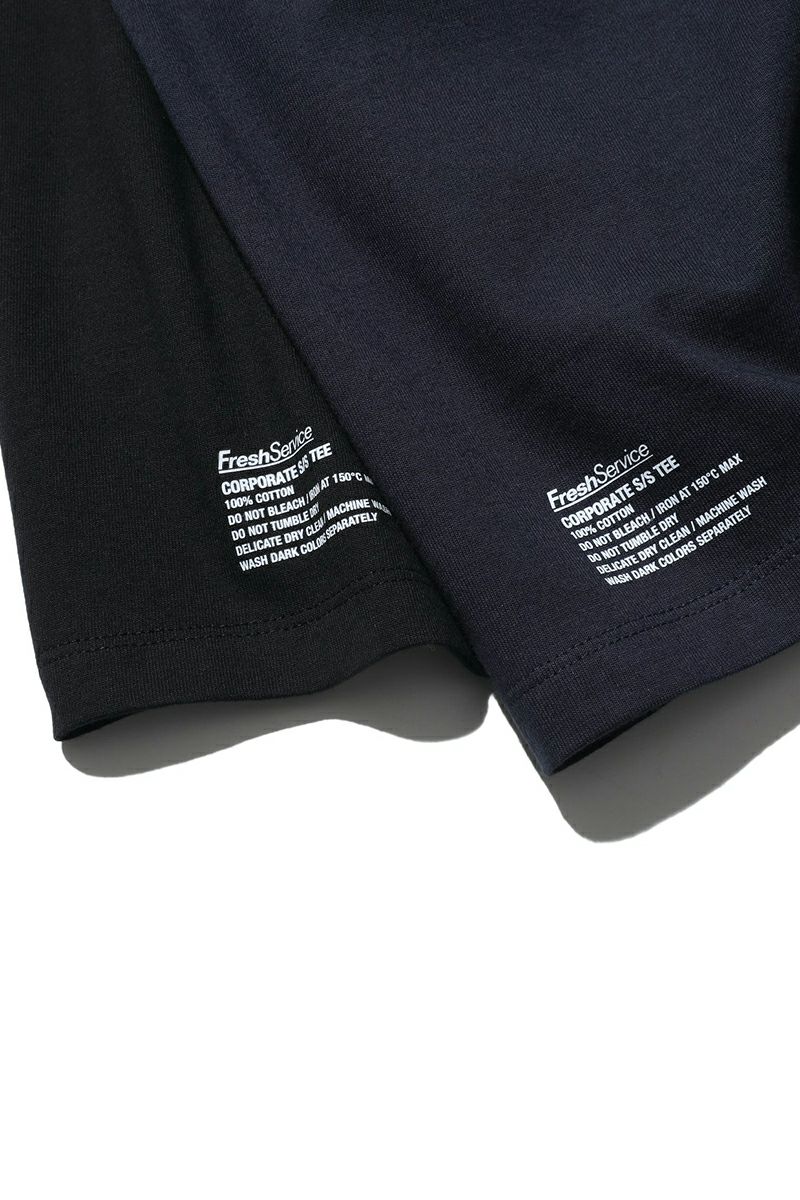 FreshService(フレッシュサービス)2-PACK CORPORATE S/S TEE 2パックコーポレート半袖Tシャツ FSP251-70013B -14