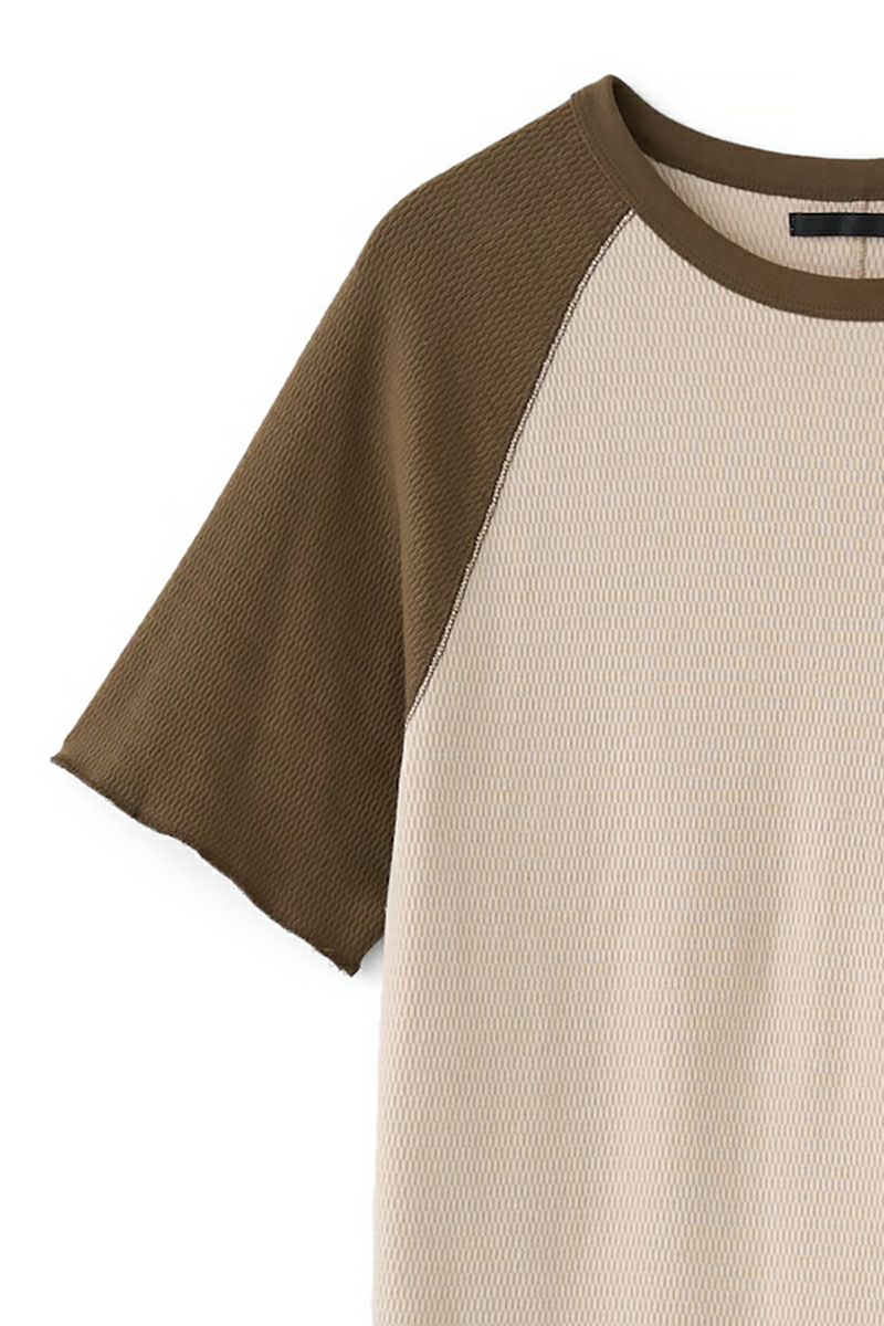 JUHA(ユハ)RAGLAN SLEEVE THERMAL SS ラグランスリーブ半袖サーマル 10210604 -8