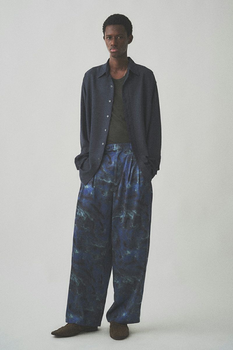 JUHA(ユハ) | JUHA(ユハ)SHEER SHARKSKIN LS SHIRT シアーシャーク