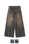 JUHA(ユハ)RUST WIDE DENIM PANTS ラストワイドデニムパンツ 10210801-1