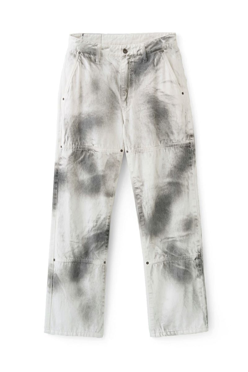 JUHA(ユハ)SPRAY WIDE DENIM PANTS スプレイワイドデニムパンツ 102100801-2 -5