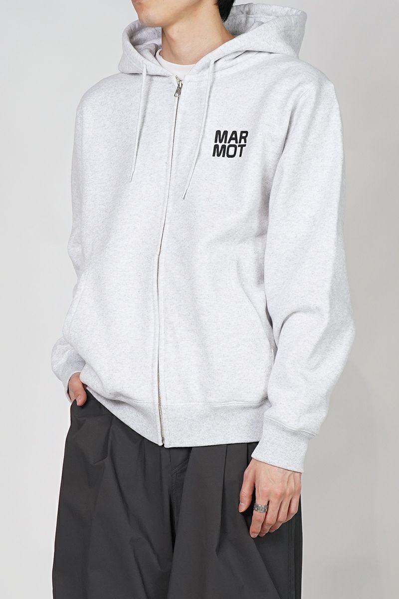 MARMOT(マーモット キャピタル)LOGO ZIP UP HOODIE ロゴジップアップパーカ 25SS-L2-03 -1
