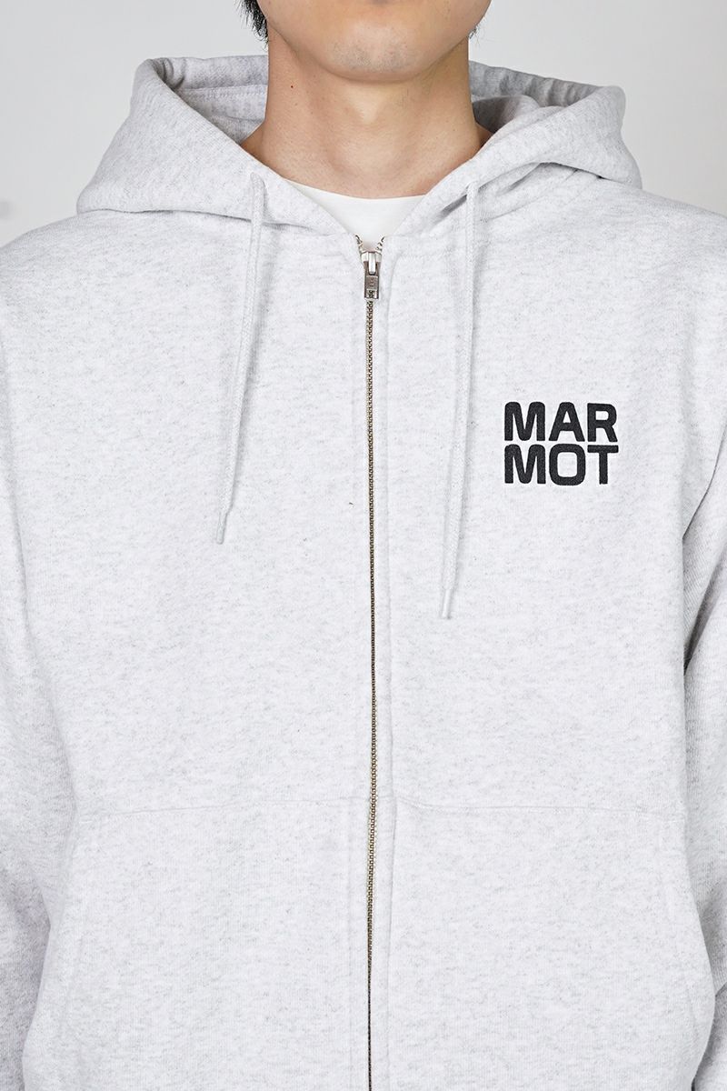 MARMOT(マーモット キャピタル)LOGO ZIP UP HOODIE ロゴジップアップパーカ 25SS-L2-03 -2