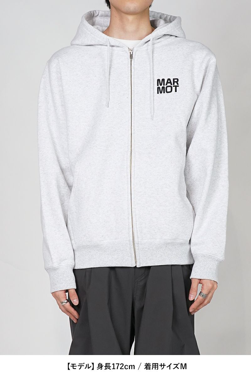 MARMOT(マーモット キャピタル)LOGO ZIP UP HOODIE ロゴジップアップパーカ 25SS-L2-03 -8