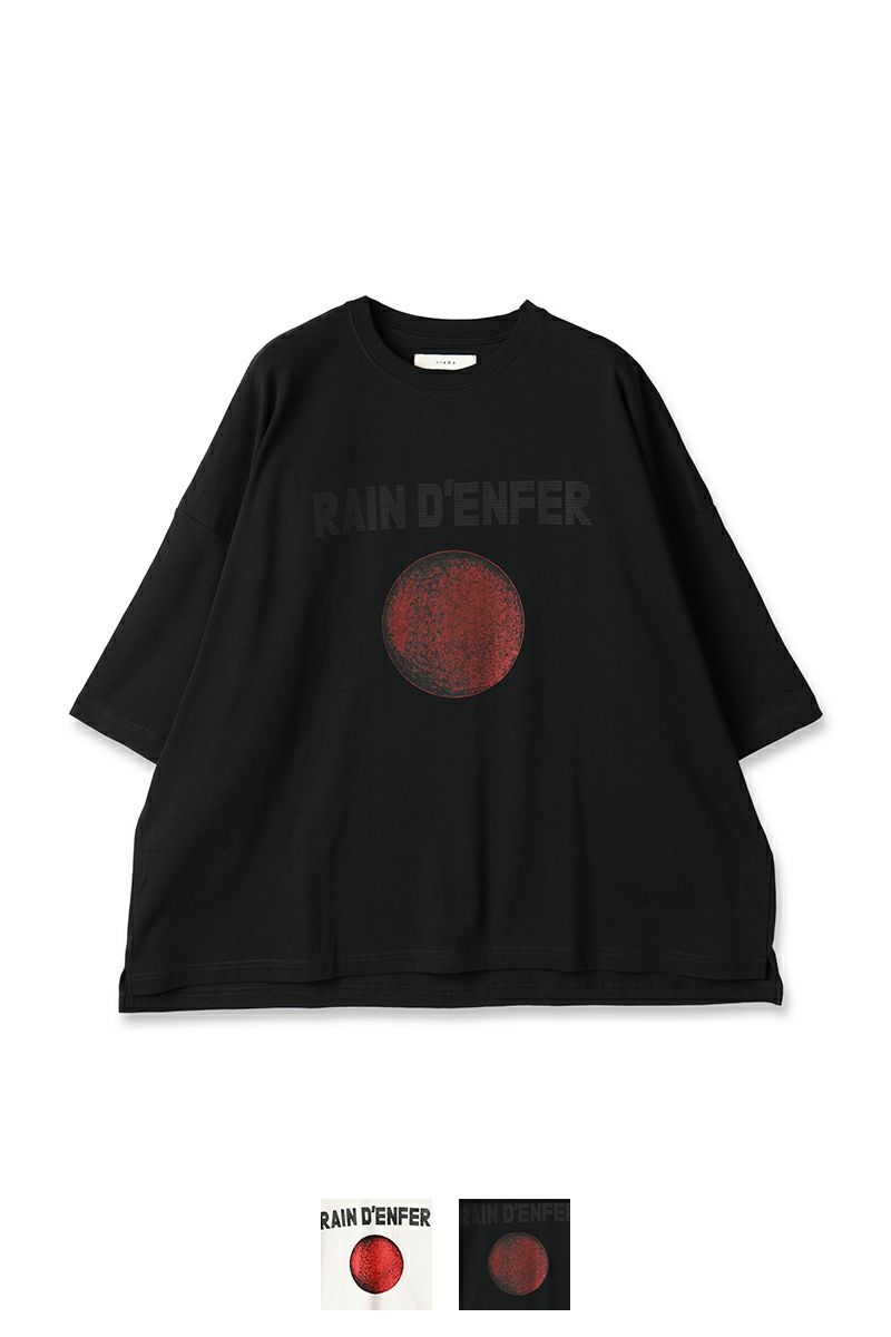 JieDa(ジエダ)PLANET BIG PRINT TEE プラネットビッグプリントTシャツ Jie-25S-CT14-A