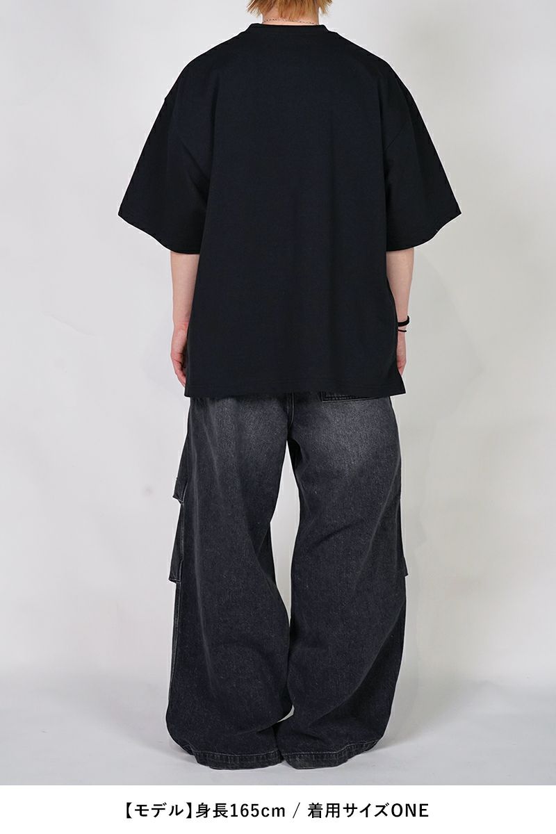 JieDa(ジエダ)PLANET BIG PRINT TEE プラネットビッグプリントTシャツ Jie-25S-CT14-A -5