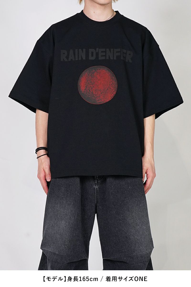 JieDa(ジエダ)PLANET BIG PRINT TEE プラネットビッグプリントTシャツ Jie-25S-CT14-A -8