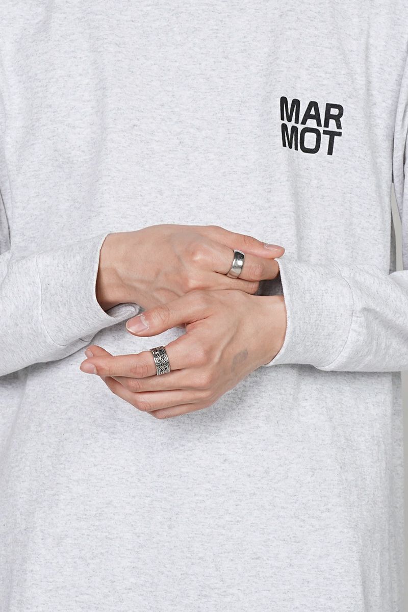 MARMOT(マーモット キャピタル)LOGO LS ロゴプリント長袖Tシャツ 25SS-L1-02-LG -3