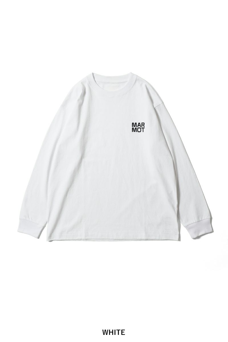 MARMOT(マーモット キャピタル)LOGO LS ロゴプリント長袖Tシャツ 25SS-L1-02-LG -24