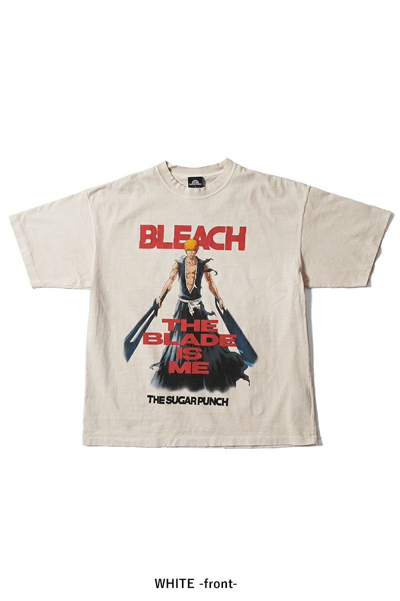 THE SUGAR PUNCH(シュガーパンチ)S/S T-Shirt (ICHIGO) 半袖Tシャツ BLEACH(ブリーチ) 黒崎一護 TBLM24AM001 -21