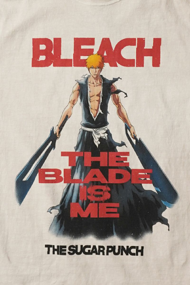THE SUGAR PUNCH(シュガーパンチ)S/S T-Shirt (ICHIGO) 半袖Tシャツ BLEACH(ブリーチ) 黒崎一護 TBLM24AM001 -23