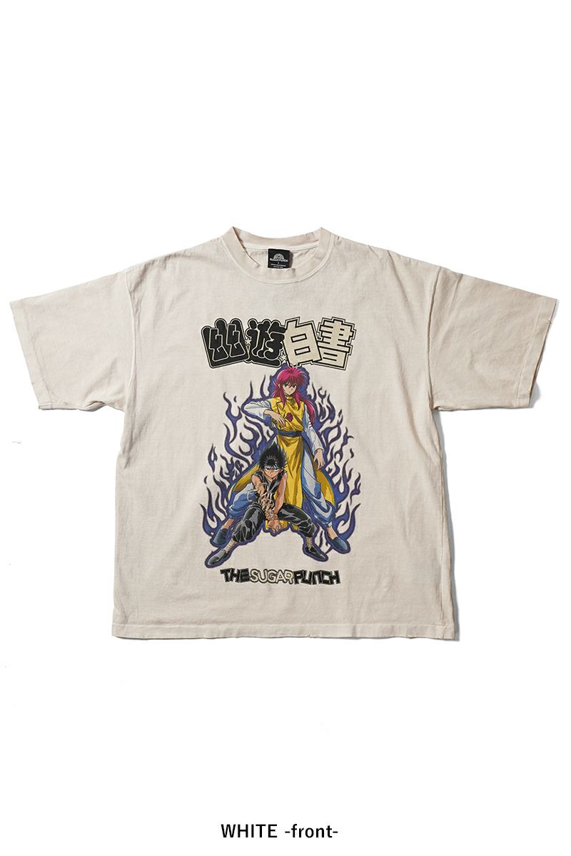THE SUGAR PUNCH(シュガーパンチ)S/S T-Shirt (KURAMAHIEI) 半袖Tシャツ 幽☆遊☆白書 蔵馬 飛影 TYUM24AM003 -14