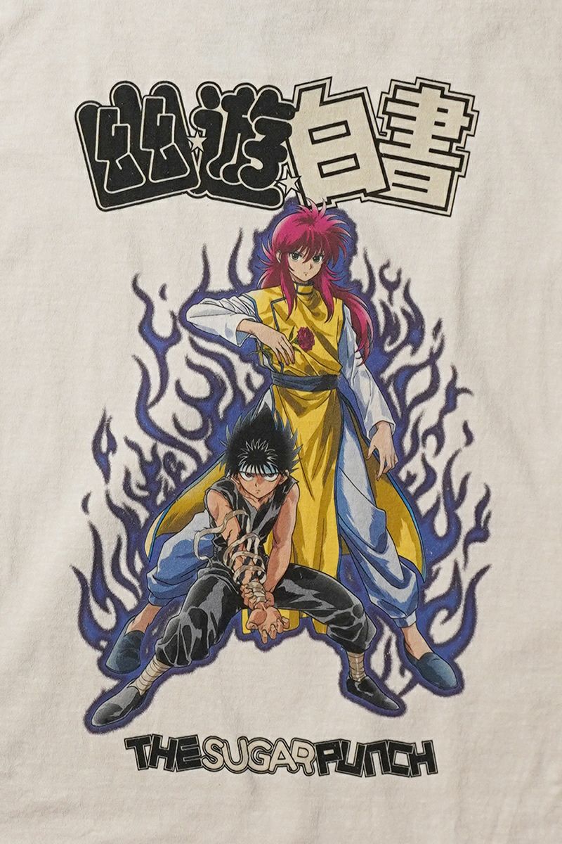 THE SUGAR PUNCH(シュガーパンチ)S/S T-Shirt (KURAMAHIEI) 半袖Tシャツ 幽☆遊☆白書 蔵馬 飛影 TYUM24AM003 -17