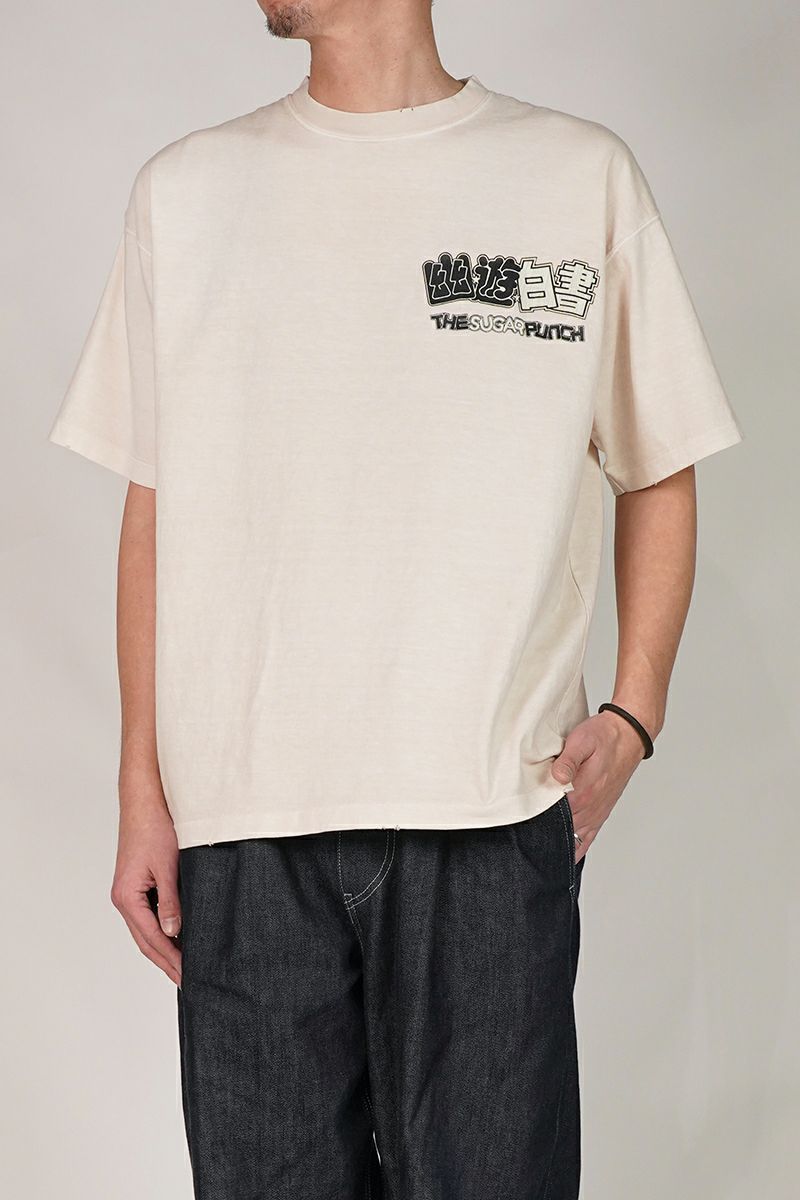 THE SUGAR PUNCH(シュガーパンチ)S/S T-Shirt (YOKOKURAMA) 半袖Tシャツ 幽☆遊☆白書 妖狐蔵馬 TYUM24AM005 -1
