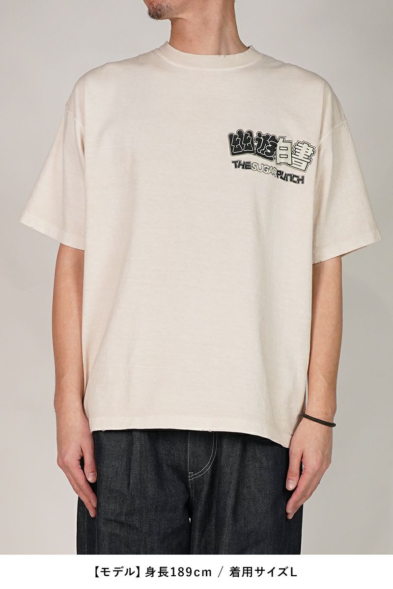 THE SUGAR PUNCH(シュガーパンチ)S/S T-Shirt (YOKOKURAMA) 半袖Tシャツ 幽☆遊☆白書 妖狐蔵馬 TYUM24AM005 -9