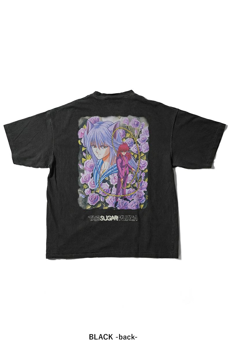 THE SUGAR PUNCH(シュガーパンチ)S/S T-Shirt (YOKOKURAMA) 半袖Tシャツ 幽☆遊☆白書 妖狐蔵馬 TYUM24AM005 -15