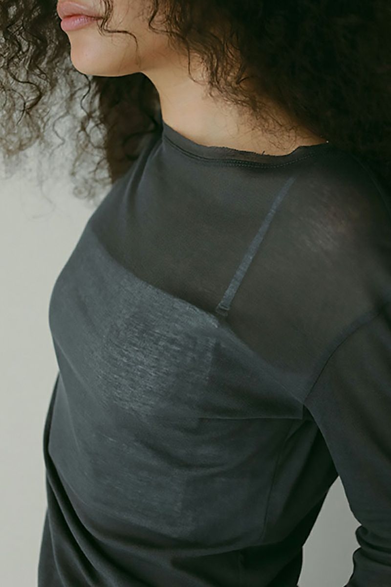 ETRE TOKYO(エトレトウキョウ)シアーレイヤードロンTee 1225112017 -4