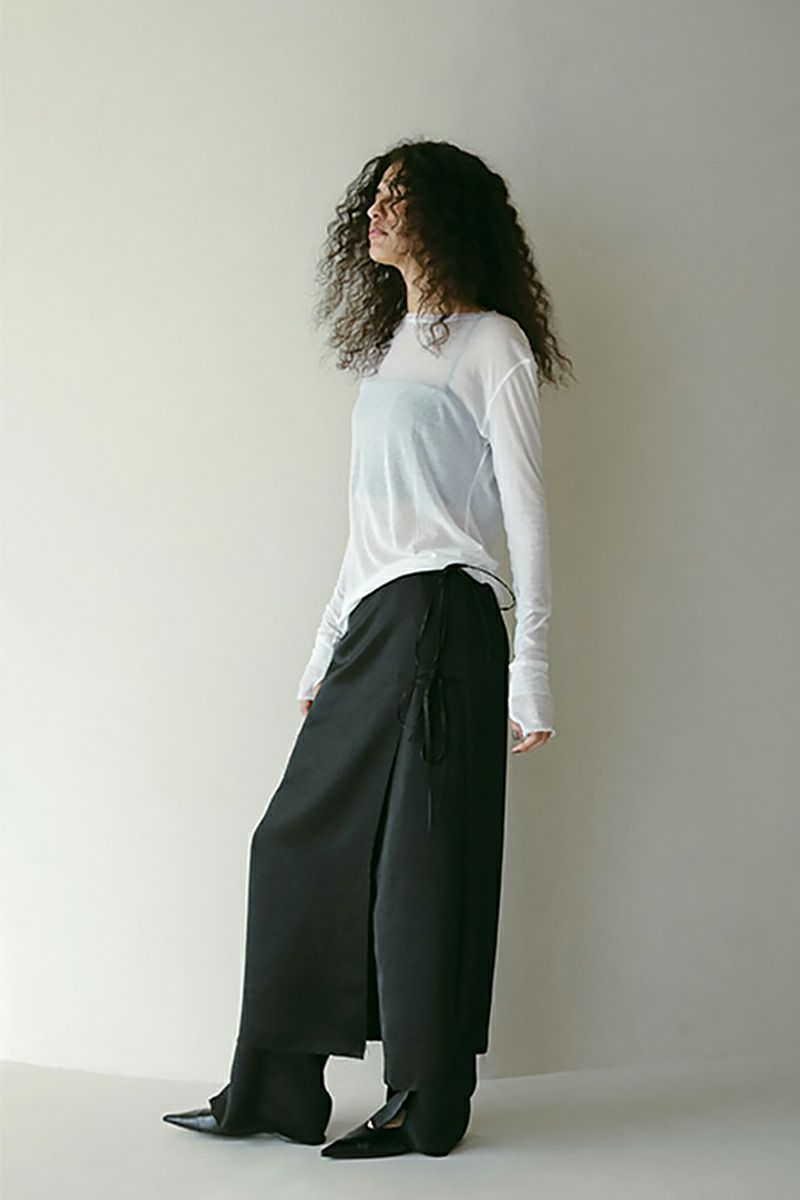 ETRE TOKYO(エトレトウキョウ)シアーレイヤードロンTee 1225112017 -7