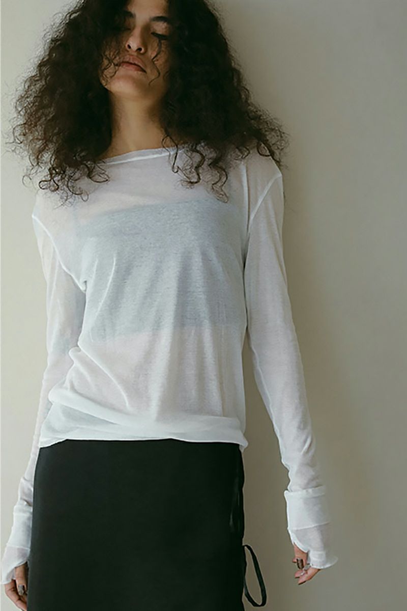 ETRE TOKYO(エトレトウキョウ)シアーレイヤードロンTee 1225112017 -8